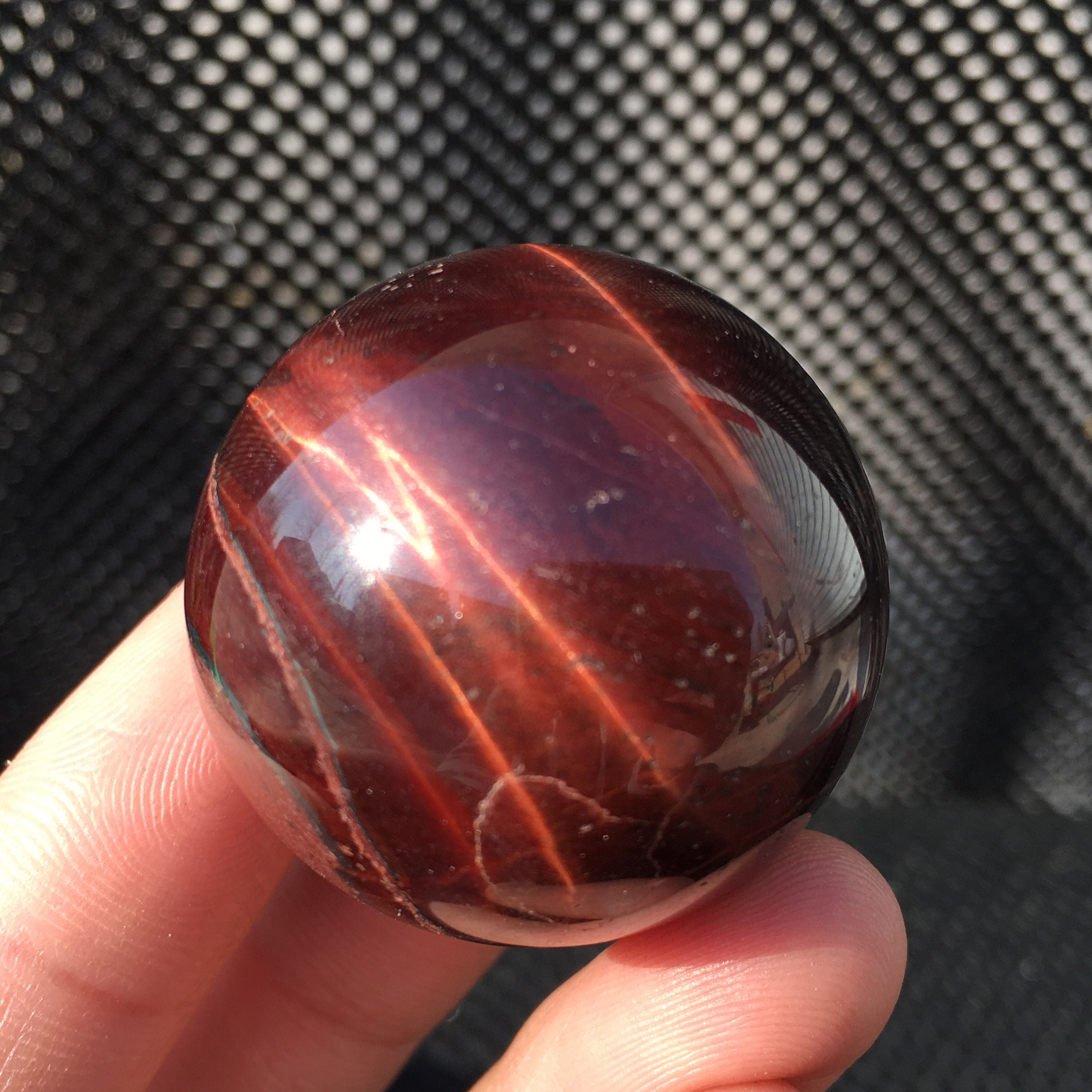 40mm Natural Red Tiger Eye Jasper BallQuartz Crystal Etsy