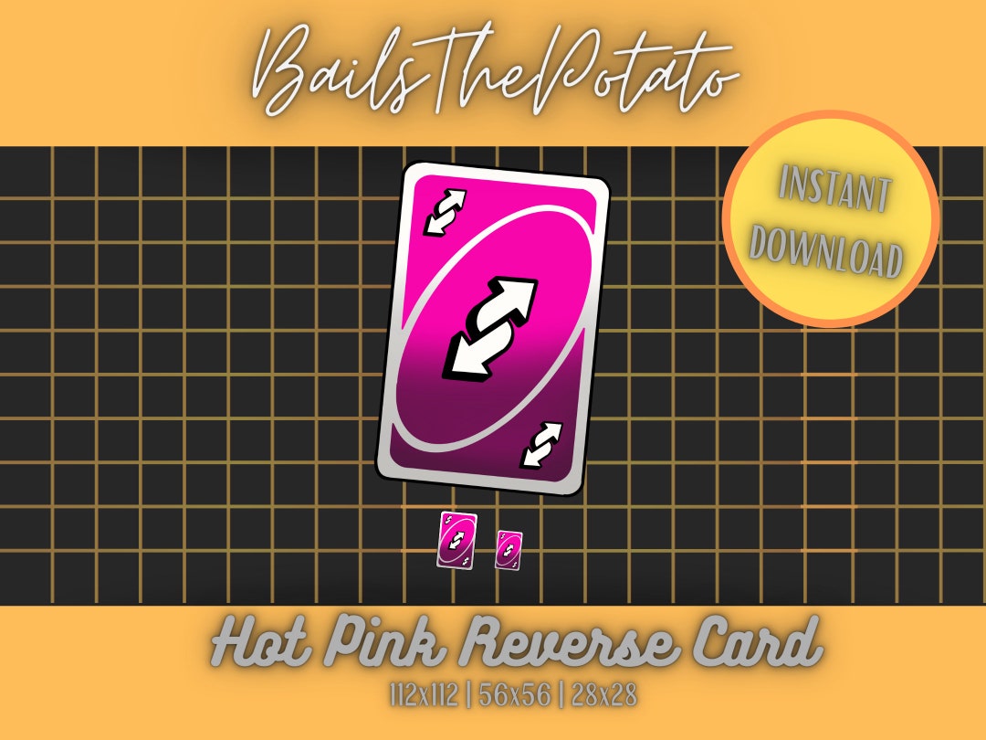 Reverse Card Twitch Emote - Etsy