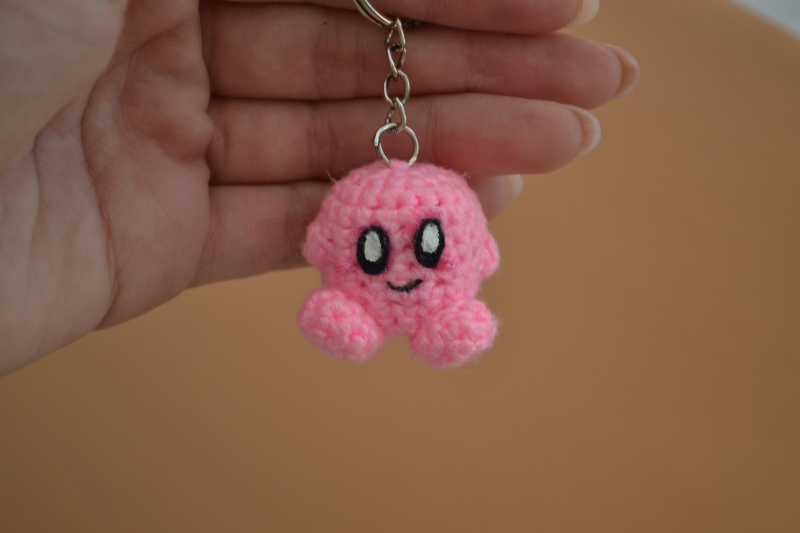 PATTERN Kirby plush Keychain crochet Pattern Kirby Key Caps Etsy