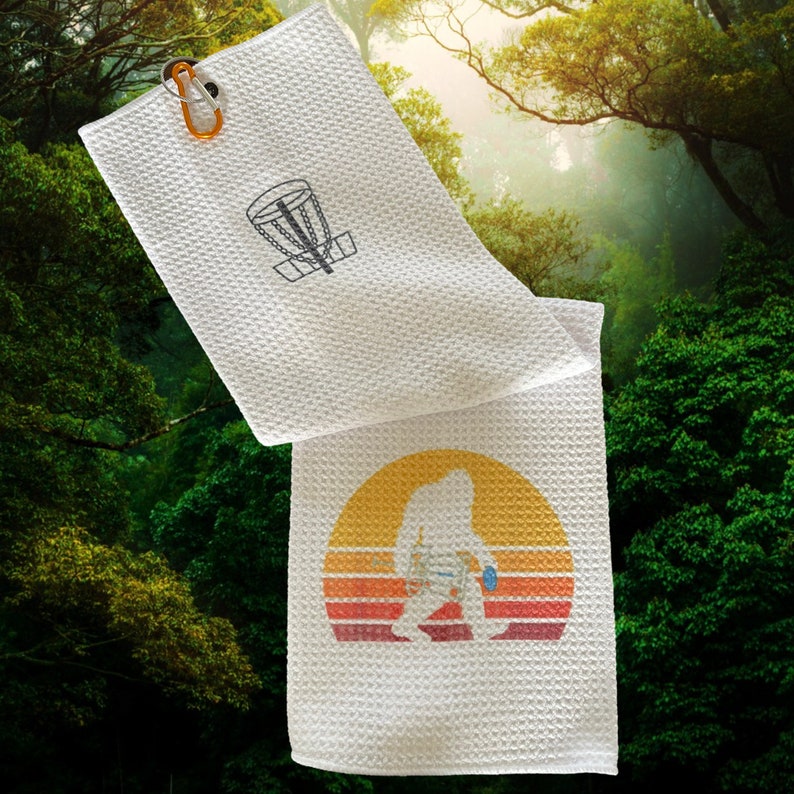 Disc Golf / DG Supplies / Disc Golf Towels / Bigfoot Disc Golf Etsy