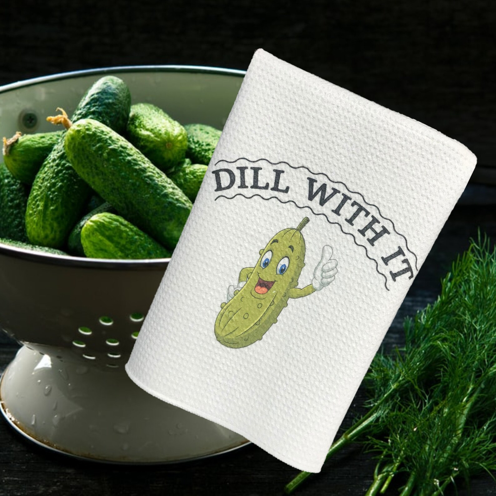Pickle Fun / Dill With It Pickle / Dill Pickle / Pickle / Etsy