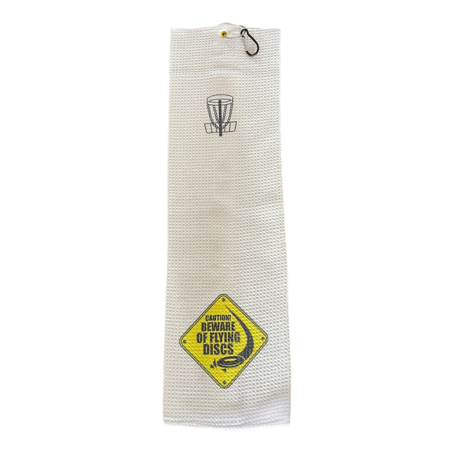 Personalize Your Disc Golf Towel. Caution Flying Disc Golf. Etsy Ireland