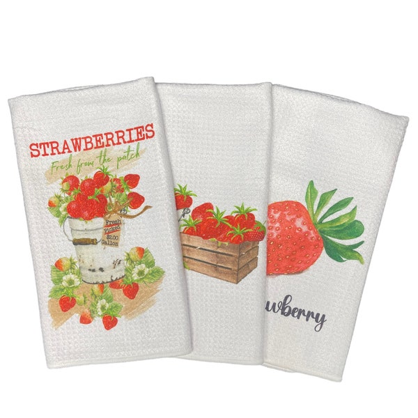 Strawberry Kitchen Etsy
