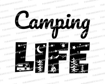 Download Free Camper Life Svg Etsy SVG Cut Files