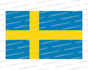 Download Sweden Flag Svg Etsy