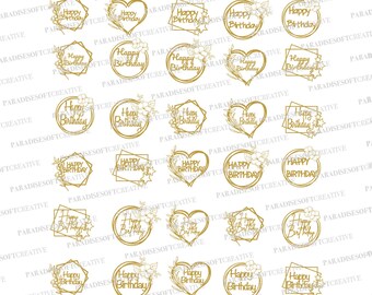 Download Happy Birthday Svg Etsy