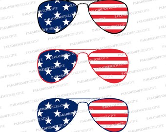Download Flag Glasses Svg Etsy