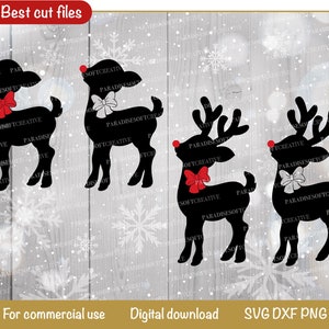 Deer SVG, Little deer svg, Baby Svg, Christmas SVG, reindeer svg, Cute baby fawn deer SVG, Fawn svg, kids christmas svg,Vector, Digital File