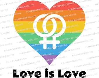 Love is Love Svg, Gay Pride svg, Gay Rainbow svg, LGBT svg, Heart svg, Gay heart svg, Pride heart svg, LGBT heart svg, lgbt svg, Pride Svg