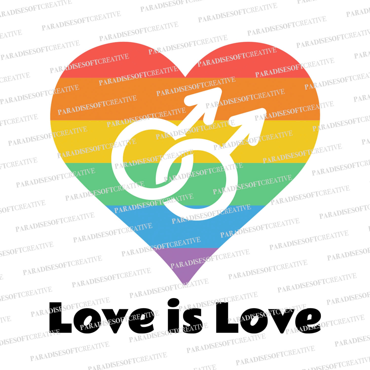 Love is Love Svg Gay Pride svg Gay Rainbow svg LGBT svg | Etsy