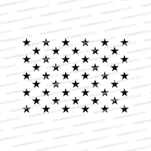 50 stars of United States or America SVG, 50 Stars American Flag, stars of the American flag SVG, 50 USA stars svg, 50 stars svg. Vector