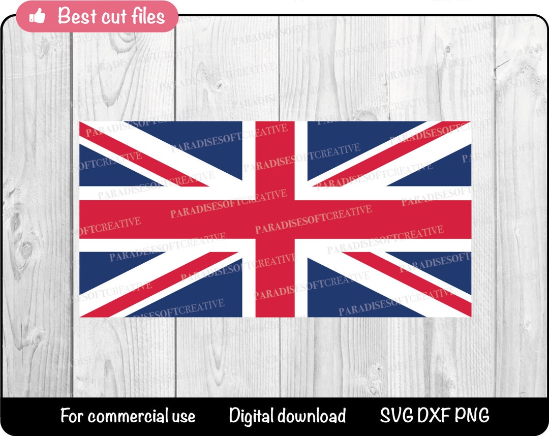 British Flag Svg, Union Jack Svg, UK Flag Svg, Great Britain Flag Svg ...