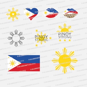 Philippines Flag  svg, Philippines bundle svg, Philippines Sun and Stars Svg, Philippine Flag, Filipino, Filipina, Digital File