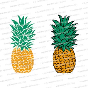 Pineapple SVG, Tropical SVG File, Pineapple Clipart, Pineapple print SVG, Digital File, Fruit Vector, Fruit svg, Pineapple Clipart