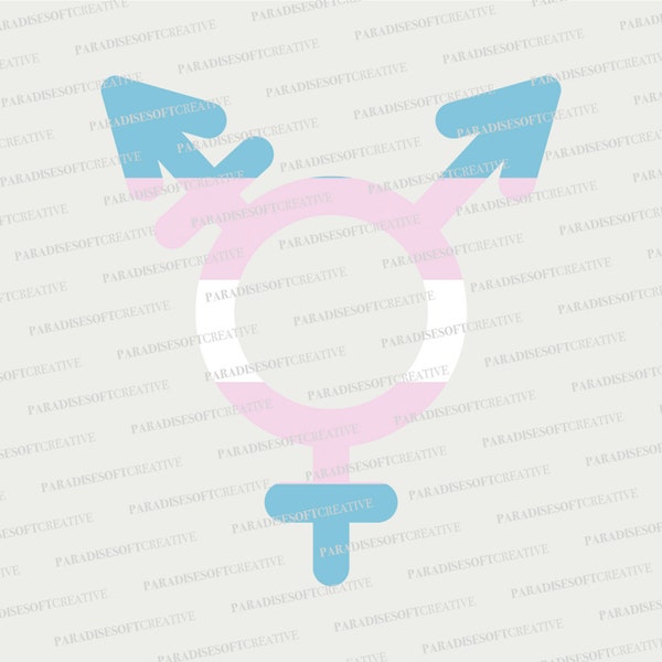 Trans flag svg, Transgender flag Vector Clipart, Trans pride, Transgender pride, lgtb svg, lgbt art SVG Jpeg PNG