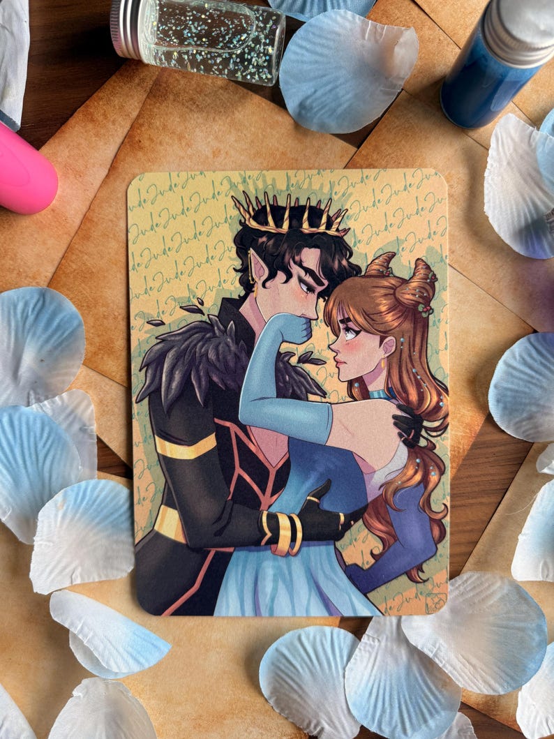 The cruel prince - From blood and ash A5 illustrations image 4