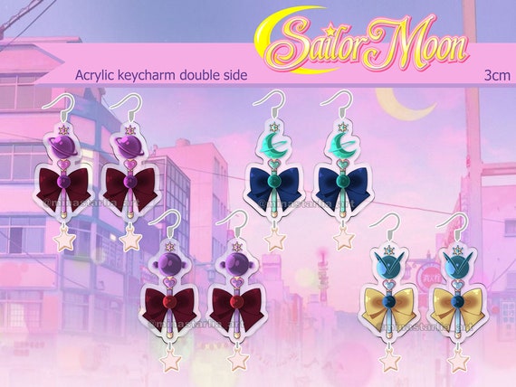Sailor moon 2024 earrings etsy