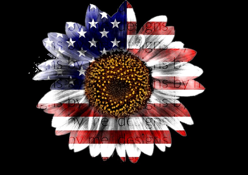 Free Free 326 American Flag Sunflower Svg Black And White SVG PNG EPS DXF File