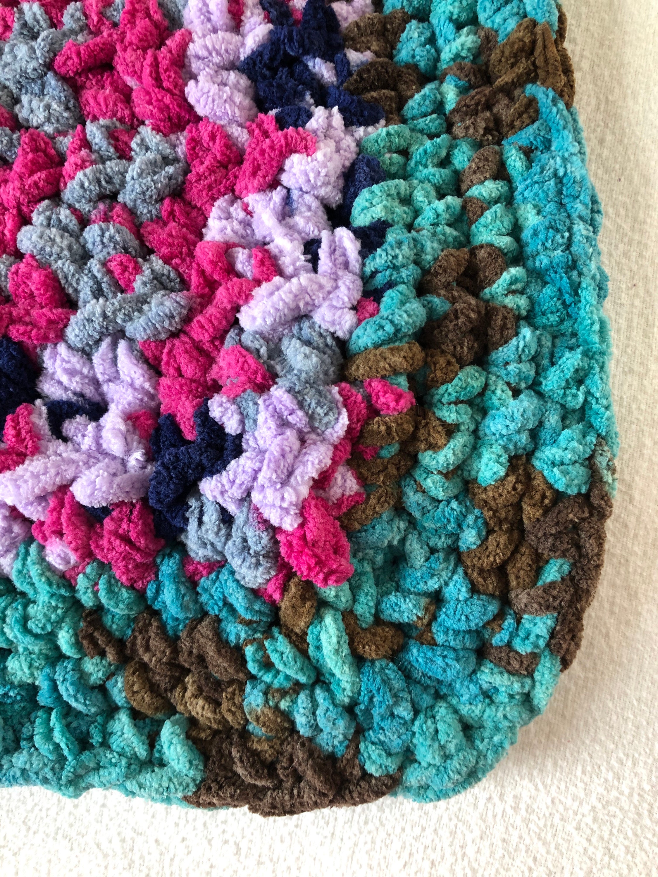 Crochet Soft Twin Size Bed Blanket Etsy