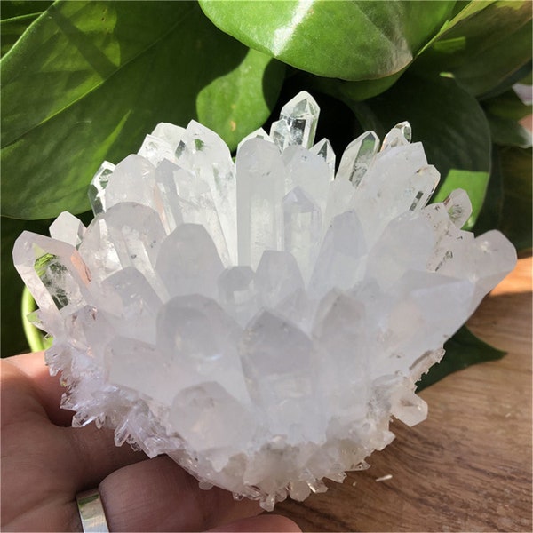 1pc Natural Clear Quartz Crystal Cluster,Rock,Crystal VUG,Collection,Crystal Healing,Mineral Samples,Reiki Healing,Crystal Energy 300g-520g