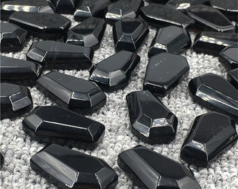 10pc Natural obsidian Quartz Crystal Coffin,Crystal Pendants,Reiki Healing,Quartz Carving,Crystal Energy,Crystal Heal,Mini Coffin