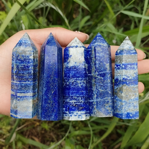Natural lapis lazuli Obelisk,Crystal Obelisk,lapis lazuli Tower,Crystal Heal,Crystal Wand Point,Reiki Heal,Crystal Tower,Energy Crystal