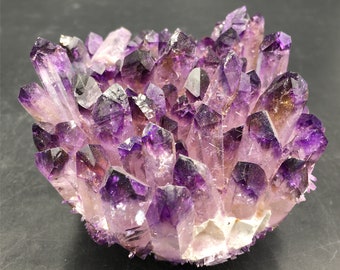 320g+ Natural Amethyst Quartz Crystal Cluster,Crystal VUG,Mineral Samples,Home Ddecoration,Reiki healing,Crystal Healing,Crystal Gifts 1pc