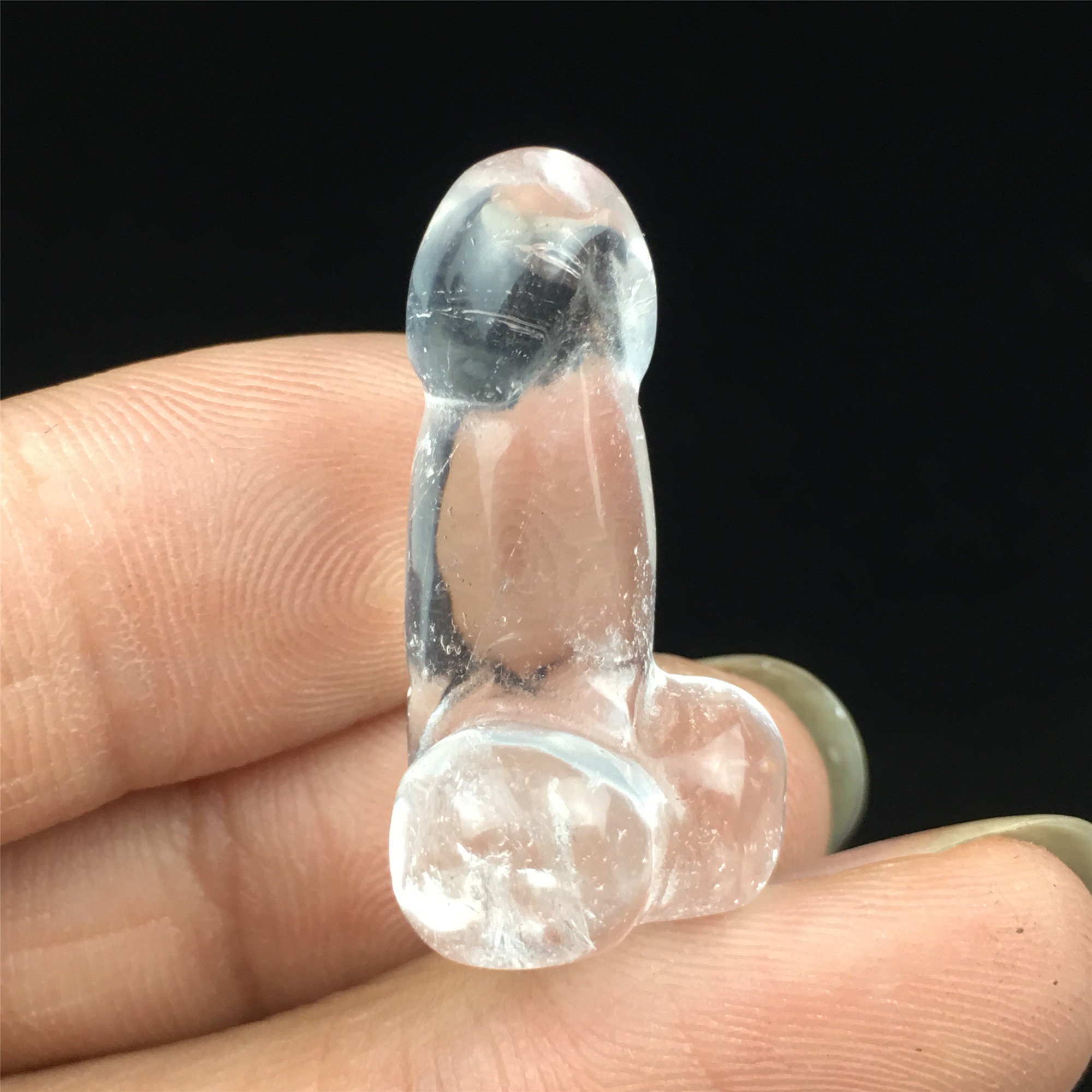 Top10pcs Natural Clear Quartz Manual Sculpture Small Penis | Etsy