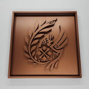 Monster Hunter Tile - Wilds Logo - DIY Painting Projekt