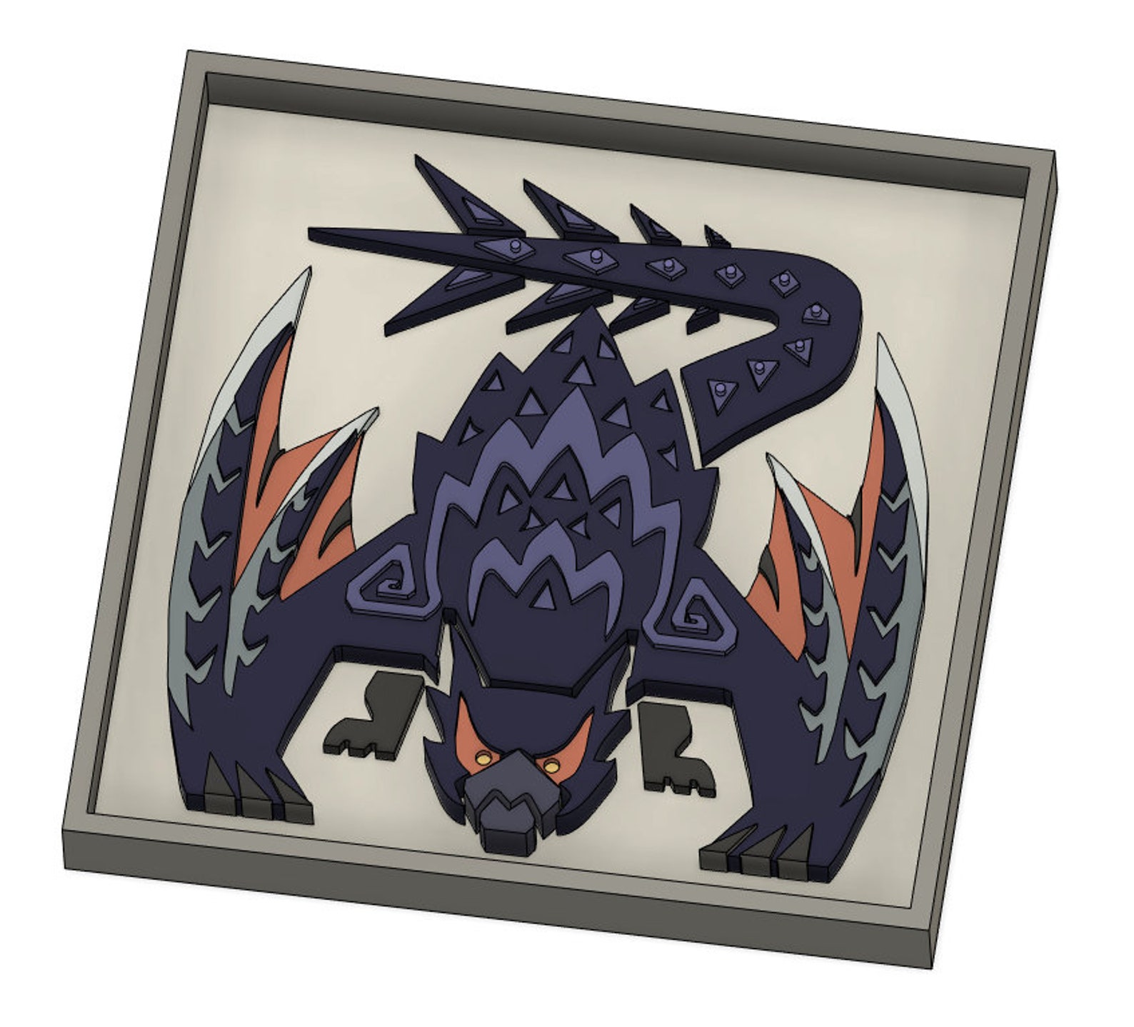 nargacuga 3d model