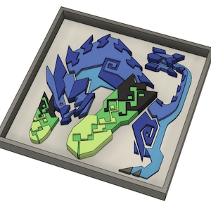 Monster Hunter Tile - Brachydios - 3D Druckbare Modell Datei