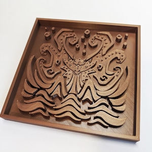 Monster Hunter Tile - Namielle - DIY Painting Projekt