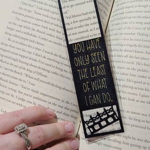 Cruel Prince/Wicked King/Folk of Air Book Page Bookmark