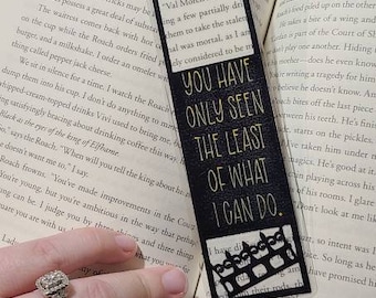 Cruel Prince/Wicked King/Folk of Air Book Page Bookmark