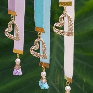 You've Got My Heart On A String Ribbon Bookmark