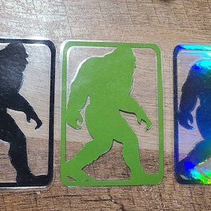 Cryptlits - Sasquatch Transparent Bookmark | Cryptids