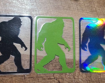 Cryptlits - Sasquatch transparante bladwijzer | Cryptiden