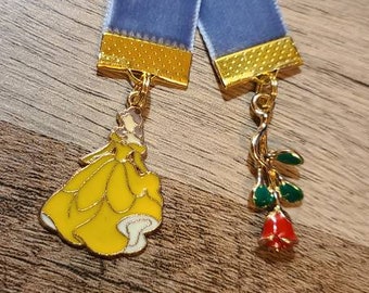 Tale As Old As Time Beauty and the Beast Ribbon Bookmark