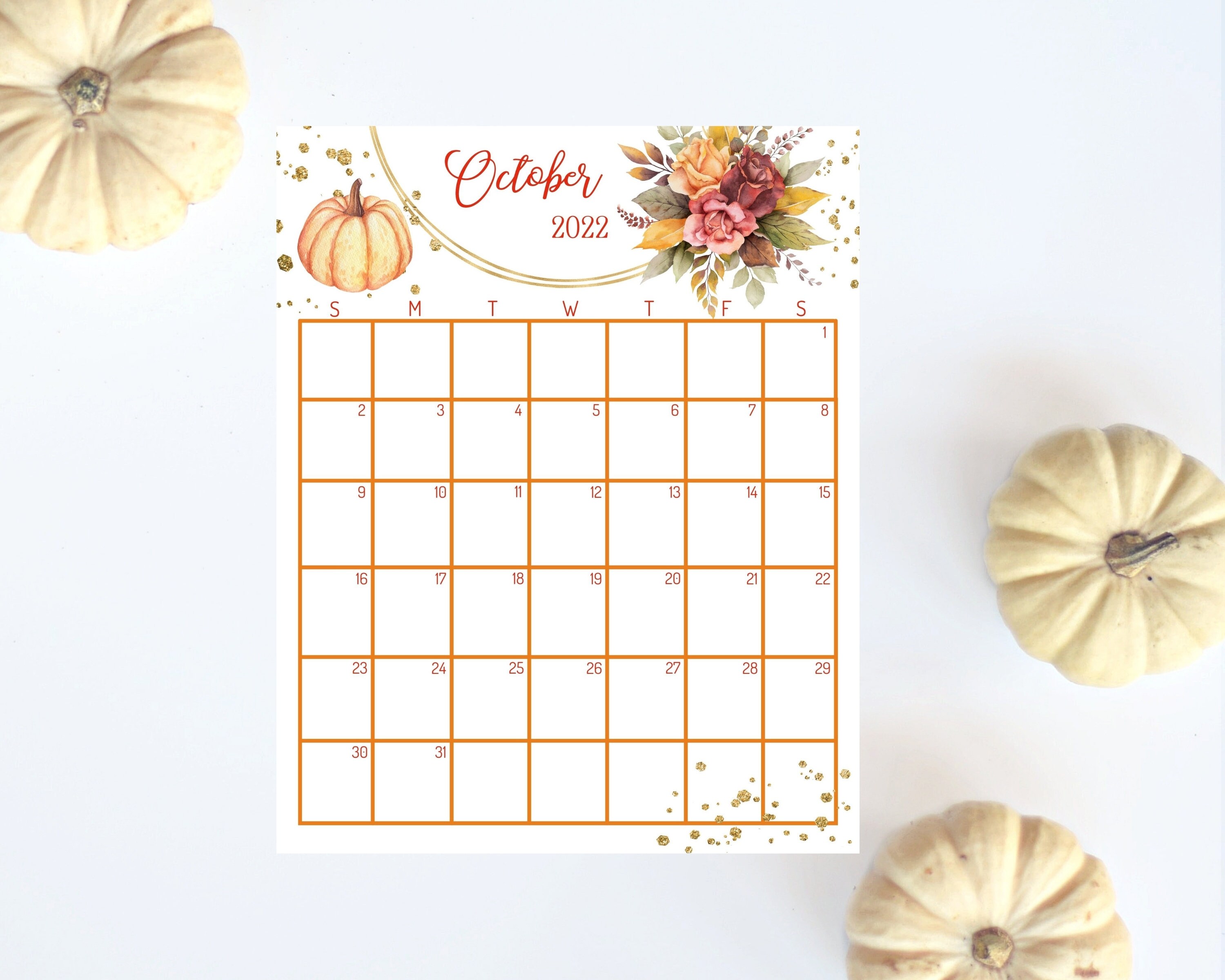 october 2022 printable calendar october calendar page etsy australia