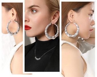 Pendientes de bambú de bambú España