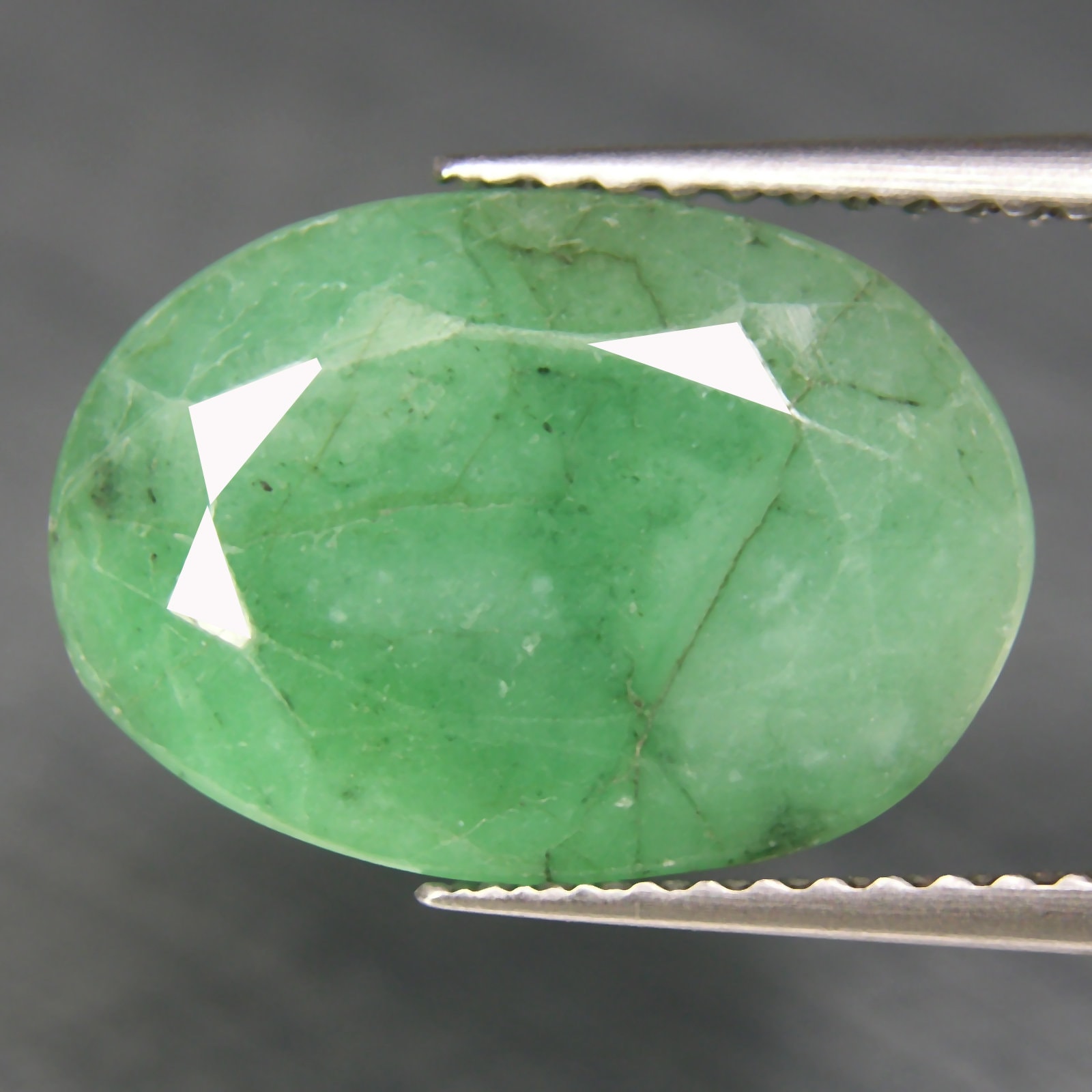 4.68 cts Mint Green Natural Loose Emerald Gemstone Oval Etsy