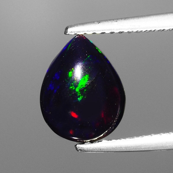 Multicolor Black Opal | Pear Cut Black Opal | Natural Black Opal | 1.42 Cts Multicolor Black Opal For Ring |Perfect Jewelry |Free Shipping