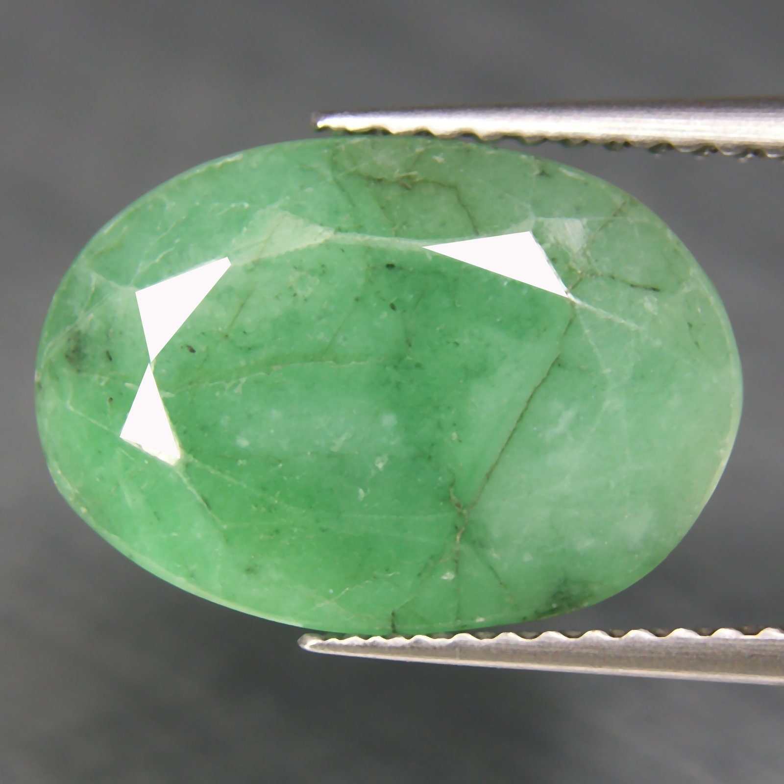 4.68 cts Mint Green Natural Loose Emerald Gemstone Oval Etsy