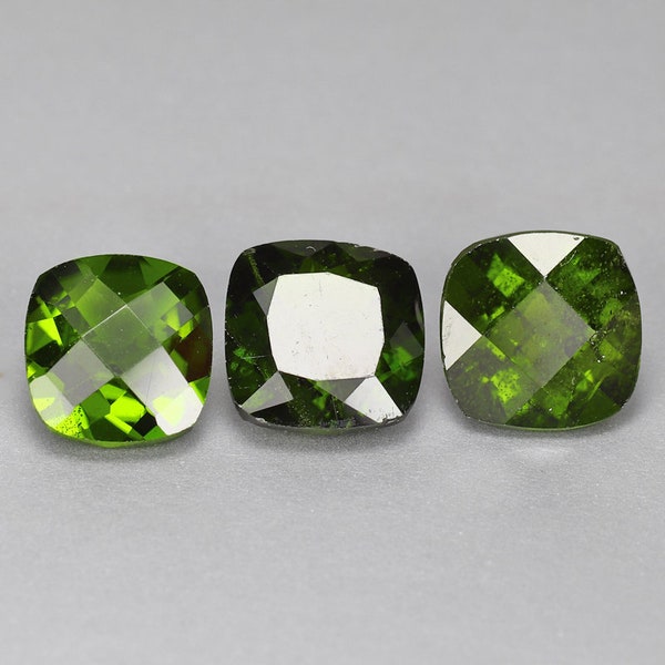 Green Chrome Diopside | Cushion Cut Diopside | Chrome Diopside | 2.72Cts Green Chrome Diopside For Ring | Perfect Jewelry |Free Shipping