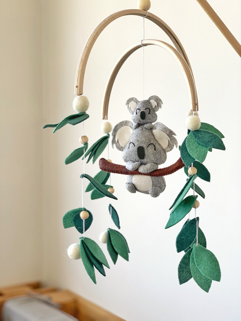 Koala baby mobile baby shower gift koala nursery newborn Etsy