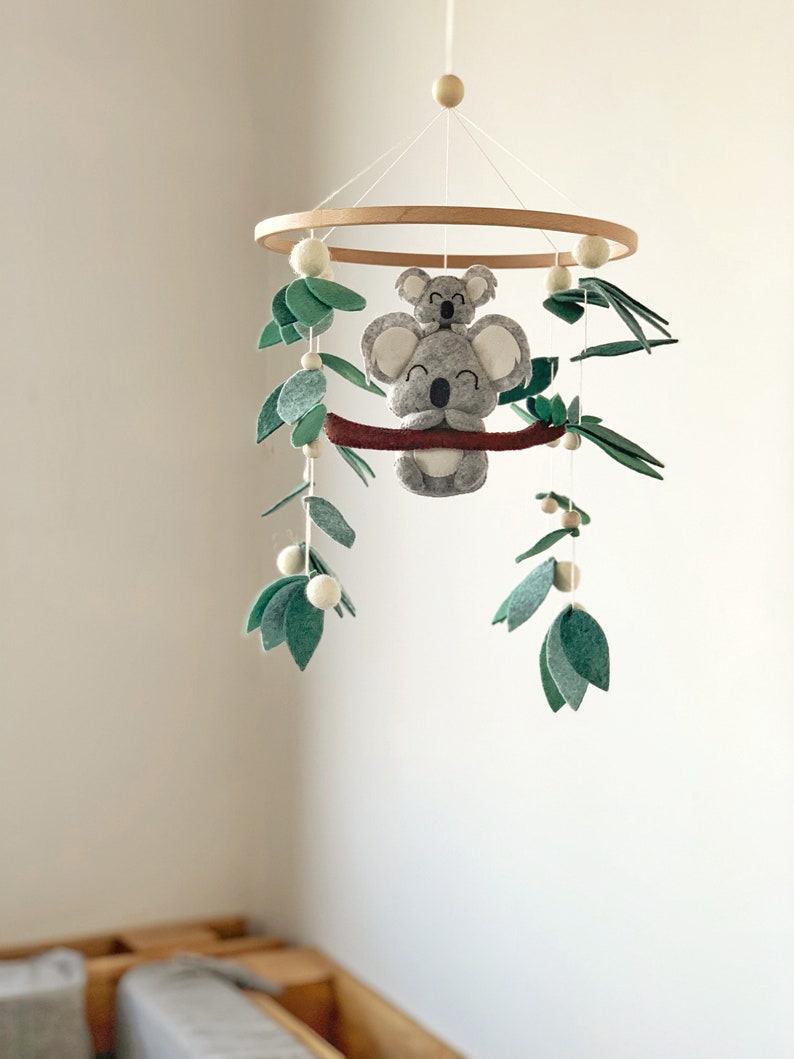Koala Baby Mobile Baby Shower Gift Koala Nursery Newborn Etsy