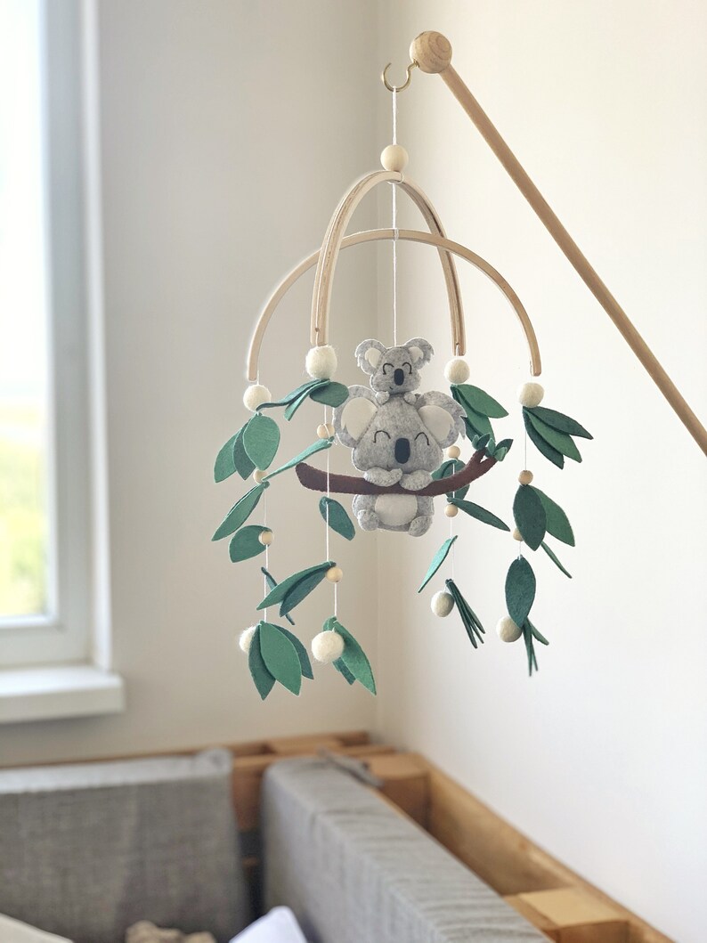 Koala baby mobile baby shower gift koala nursery newborn Etsy