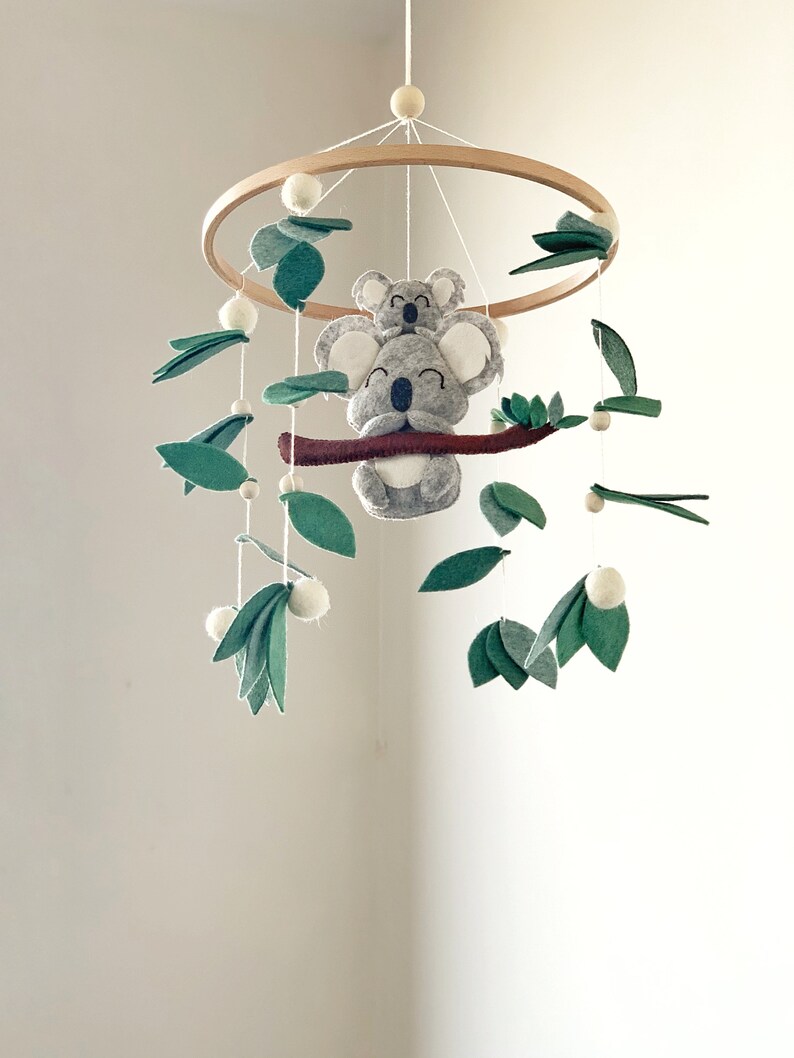 Koala Baby Mobile Baby Shower Gift Koala Nursery Newborn Etsy