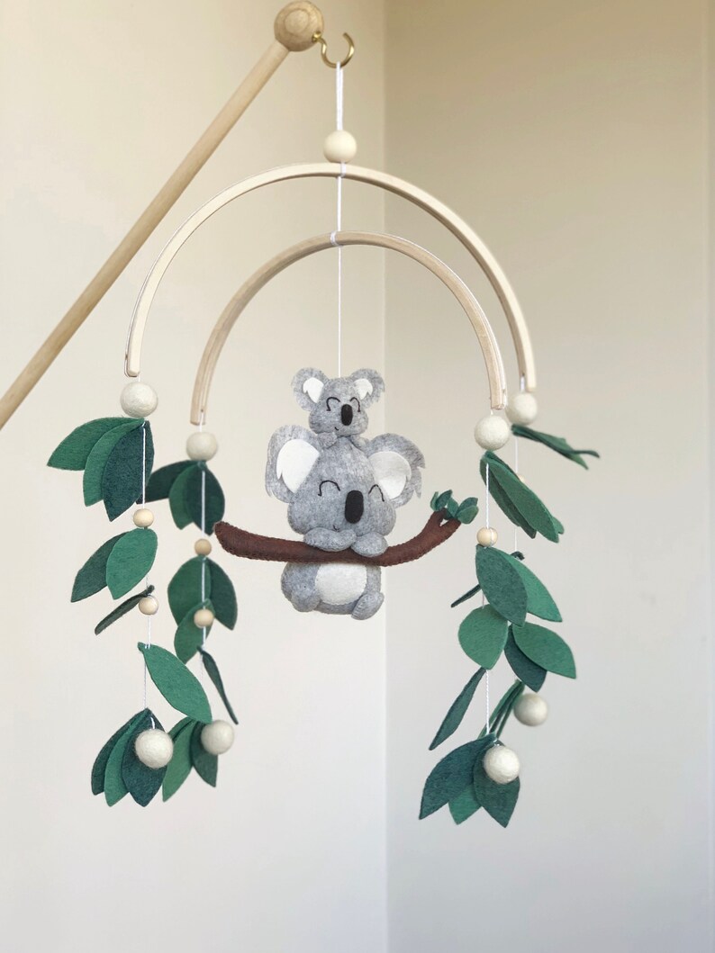 Koala baby mobile baby shower gift koala nursery newborn Etsy