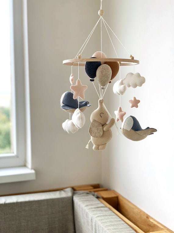 Baby mobile best sale etsy
